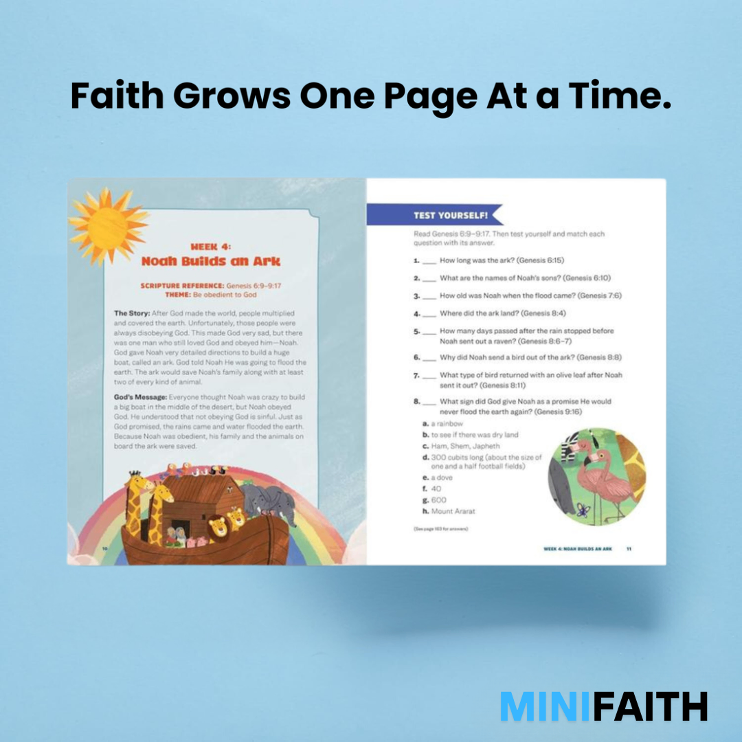 MiniFaith™ 52 Week Workbook