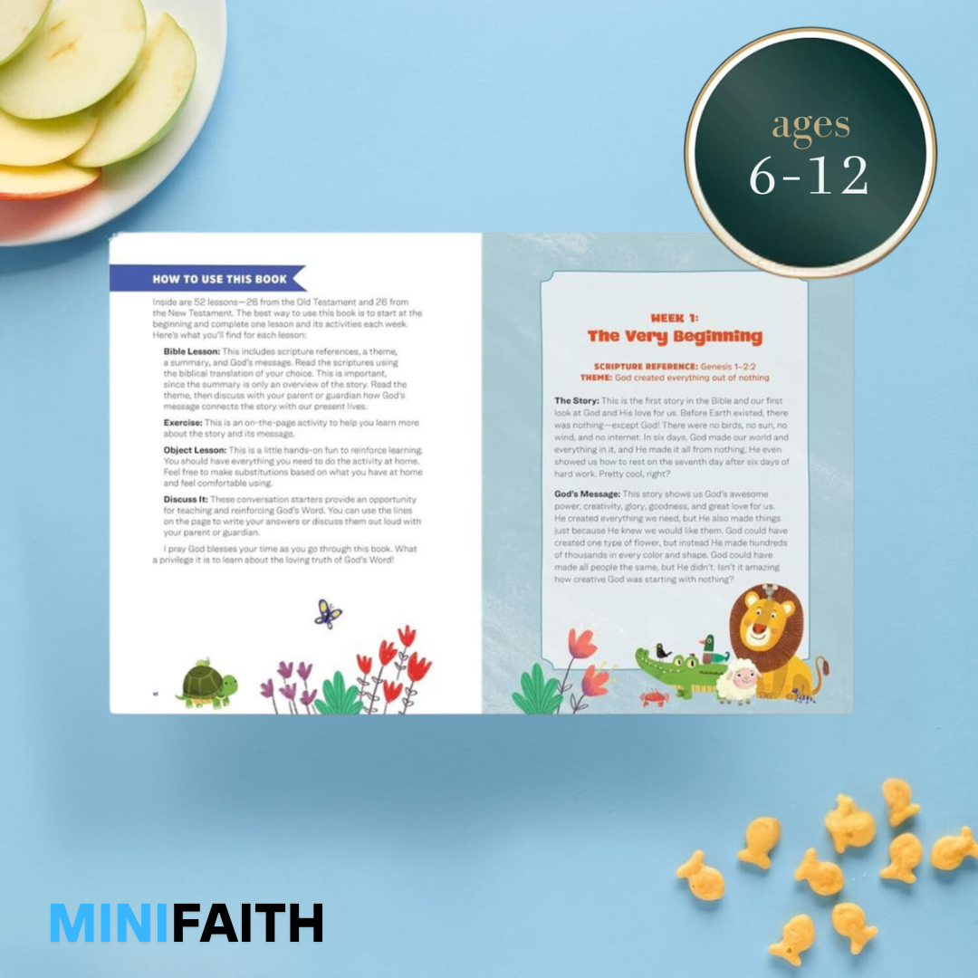 MiniFaith™ 52 Week Workbook